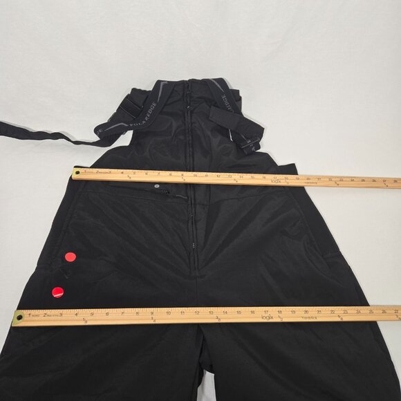 POLAR EDGE Fairy-Dream-Live GORPCORE Black Ski Snow Bib Overall Pants Size XXL. - Picture 15 of 17